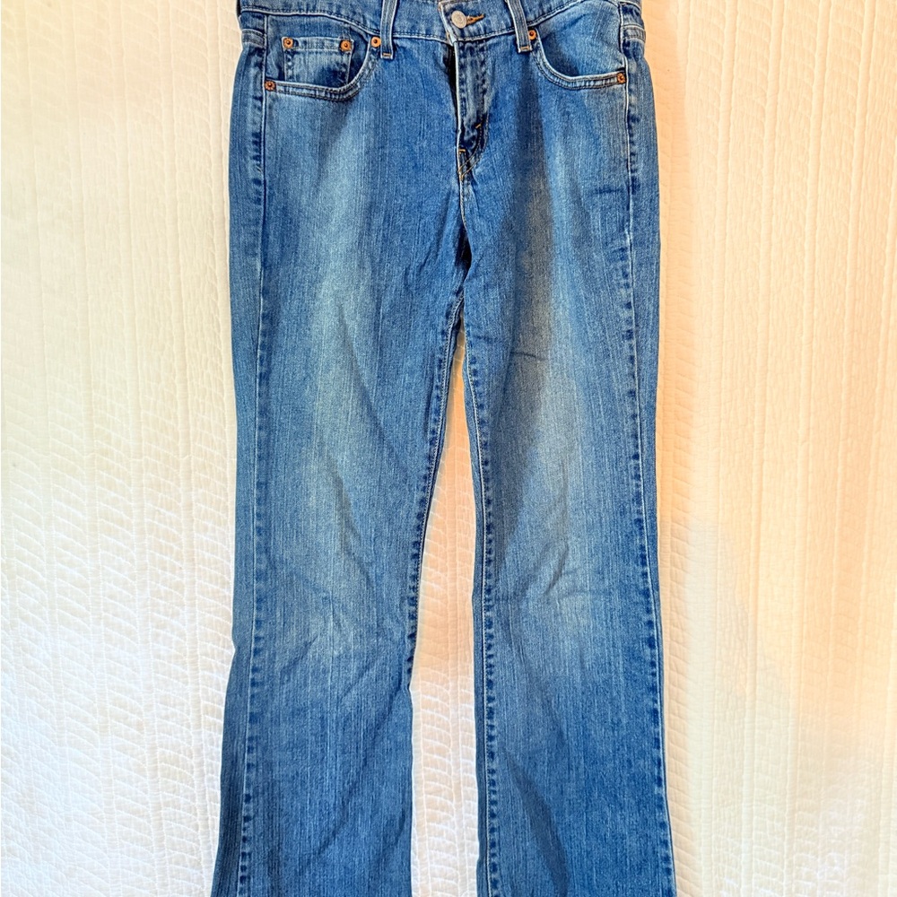 Levi’s Blue Boot Cut Jeans with Classic Fit